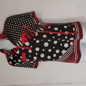 LIM SU YEN bowling 90s color block shirt.   #4929